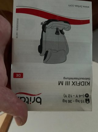 Silla coche Britax Römer 4-12 años