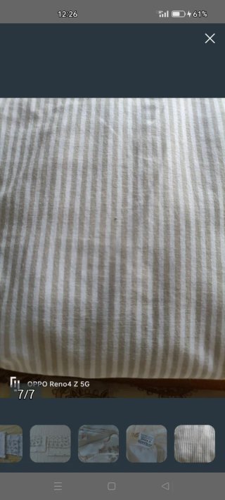 Juego de sábanas estampado beige y dorado