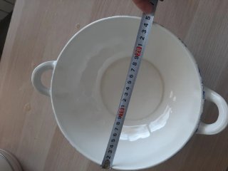 Sopera Bryony Grindley Porcelana Azul y Blanca