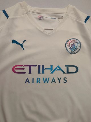 Camiseta Oficial Manchester City 2021/2022