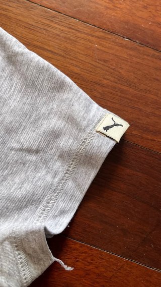 Camiseta Puma Gris Talla M