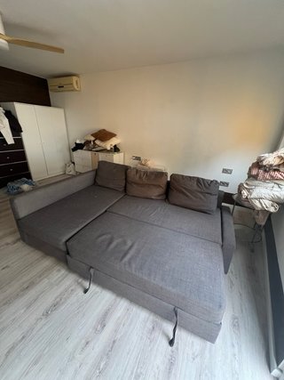 Sofá Chaiselongue Freiheten Gris Ikea