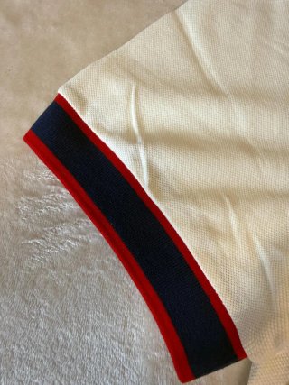 Polo Gucci Blanco y Azul