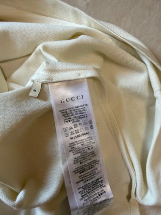 Polo Gucci Blanco y Azul