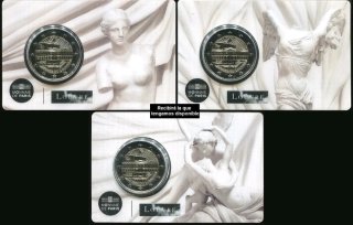 2025 Francia Louvre 2€ conmemorativos