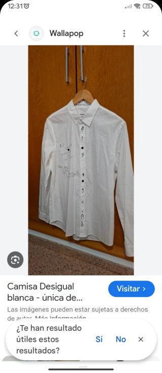 Camisa Desigual blanca con estampado