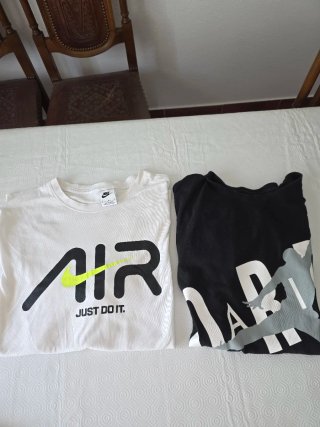 Pack 2 T-shirts Nike (XL e M)