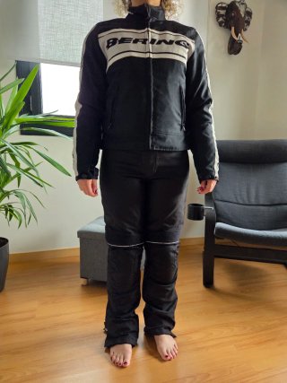 Conjunto Moto Mujer Chaqueta y Pantalón