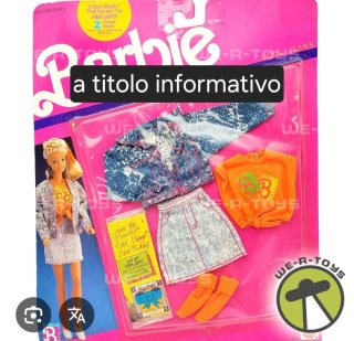 Vestiti Barbie Vintage Linea Denim