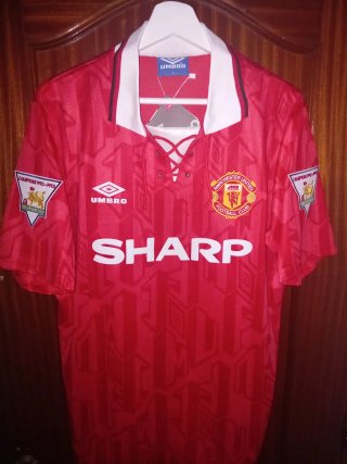 Camiseta Fútbol Retro Cantona#7 Talla XL