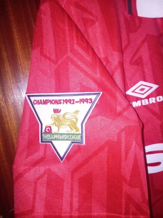 Camiseta Fútbol Retro Cantona#7 Talla XL