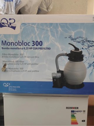 Bomba depuradora Monobloc 300 QP