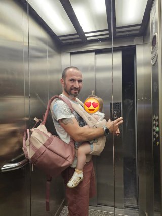 Mochila Porta Bebé Ergobaby Rosa