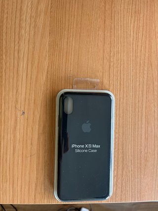 Custodia iPhone XS Max Originale Apple Nera