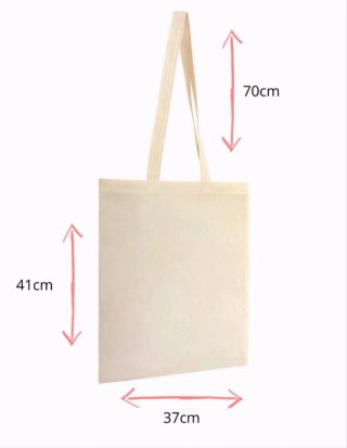 Bolsa de tela solidaria Gordo