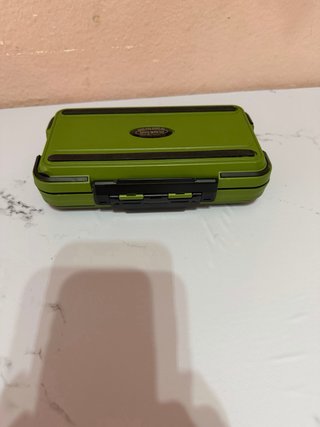Estuche para aparejos de pesca verde