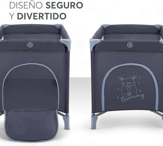 kikka boo cuna de viaje plegable ligera segura