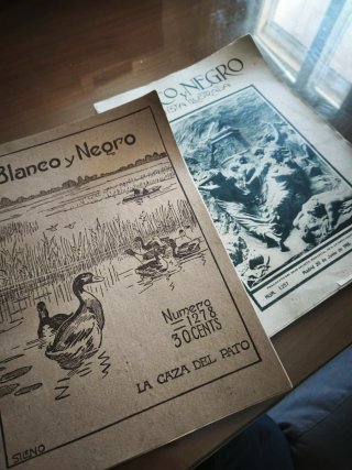Revistas blanco y negro años 1913 y 15.