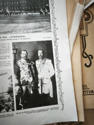 Revistas blanco y negro años 1913 y 15.