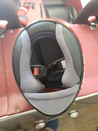 Casco de moto HJC Venom CL-Y Talla S Niño