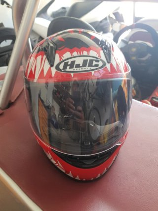 Casco de moto HJC Venom CL-Y Talla S Niño