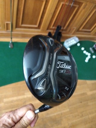 Titleist 917D3 Driver 9.5° vara Mitsubishi Diamana
