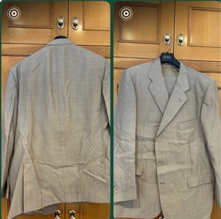Traje de vestir beige