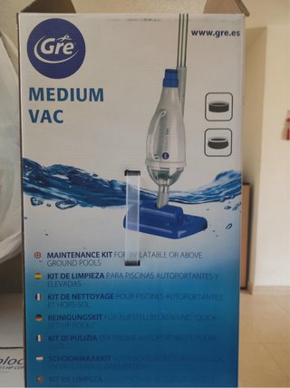 Kit Limpieza Piscina Gre Medium Vac