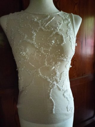 Top Zara con pedrería