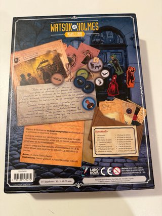 Juego de mesa Watson & Holmes