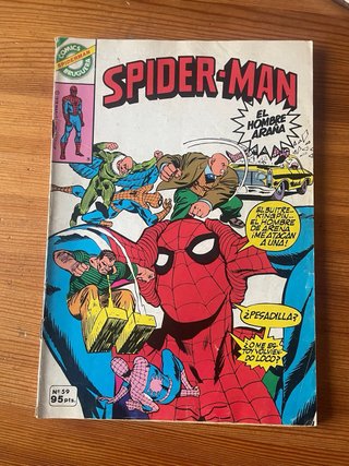 Comics spiderman Brugiera