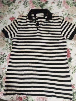 Polo Zara Rayas Hombre Talla M