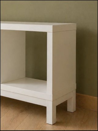 Estantería Kallax con soporte patas