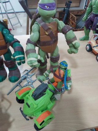 Conjunto Muñecos Tortugas Ninja