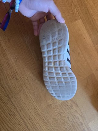 Zapatillas Adidas Running Negras y Blancas