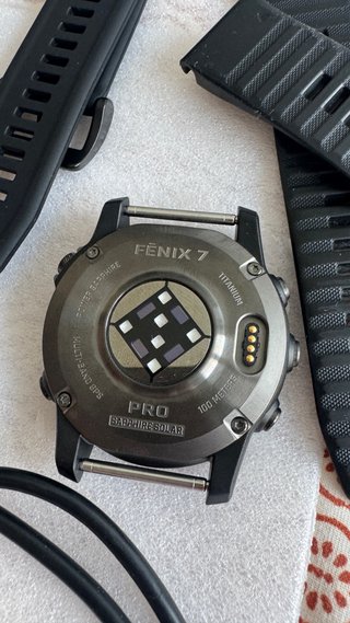 Garmin Fenix 7 Pro Solar Zafiro Negro/Gris