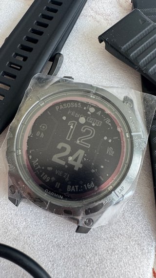 Garmin Fenix 7 Pro Solar Zafiro Negro/Gris