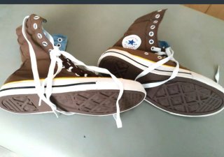 Zapatillas Converse Marrones y Azules
