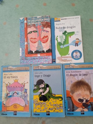 Libros varios Ingo y Drago, El rey Tunix..