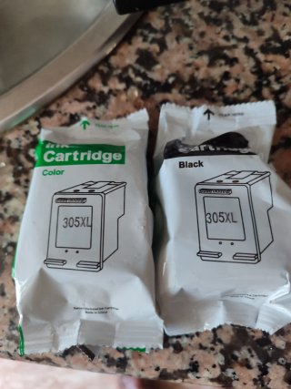 Cartucho Tinta HP 305XL Negro Nuevo y color