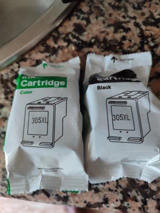 Cartucho Tinta HP 305XL Negro Nuevo y color