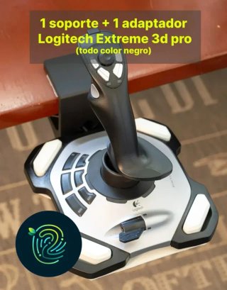 Soporte y adaptador Logitech Extreme 3D Pro