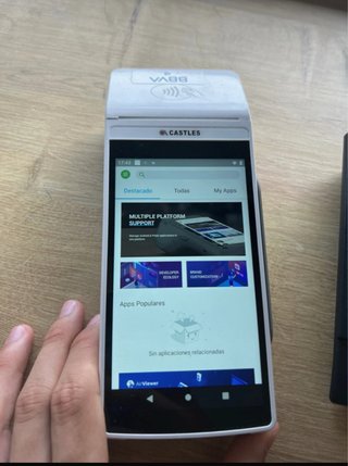TPV Android BBVA Castles Saturn 1000
