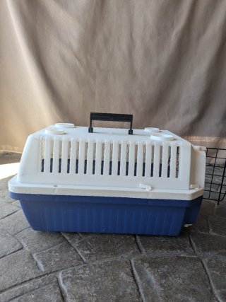 Transportín desmontable para mascota de plástico