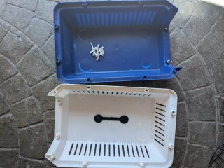 Transportín desmontable para mascota de plástico