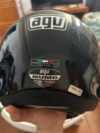 Casco Modular Moto Talla XS Negro