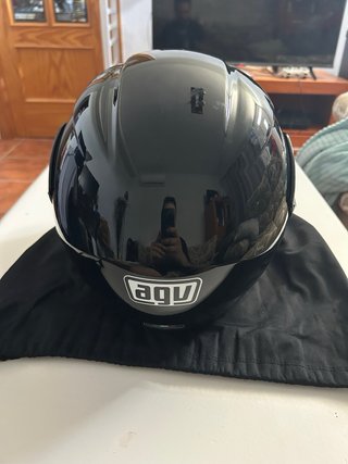 Casco Modular Moto Talla XS Negro