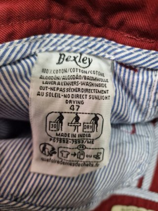 Pantalón caballero Bexley Talla 47 Rojo