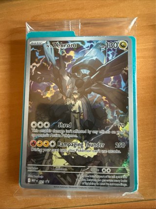 N's Zekrom Pokémon TCG Carta Inglesa