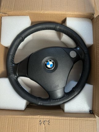 Volante BMW E90 Negro Cuero airbag incluido